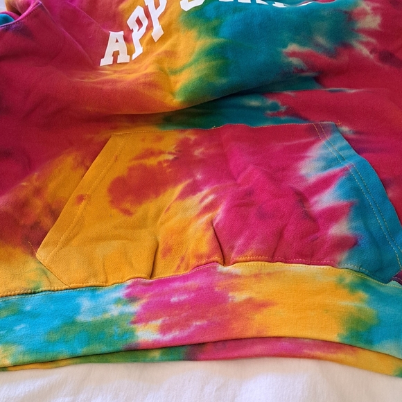 NWT Appalachian State University Tie Dye Sweatshirt. Unisex - Picture 4 of 9